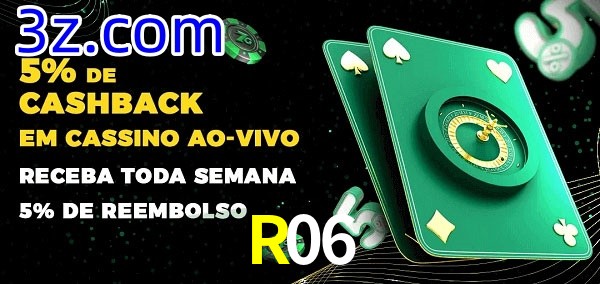 Promoções do cassino ao Vivo R06